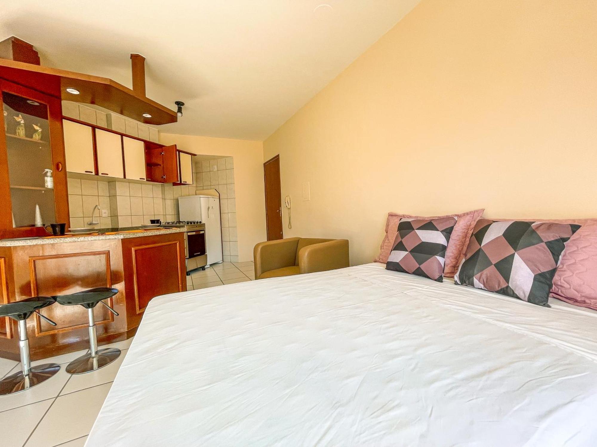 Florianópolis Studio No Centro: Piscina, Academia E Garagem N209 מראה חיצוני תמונה