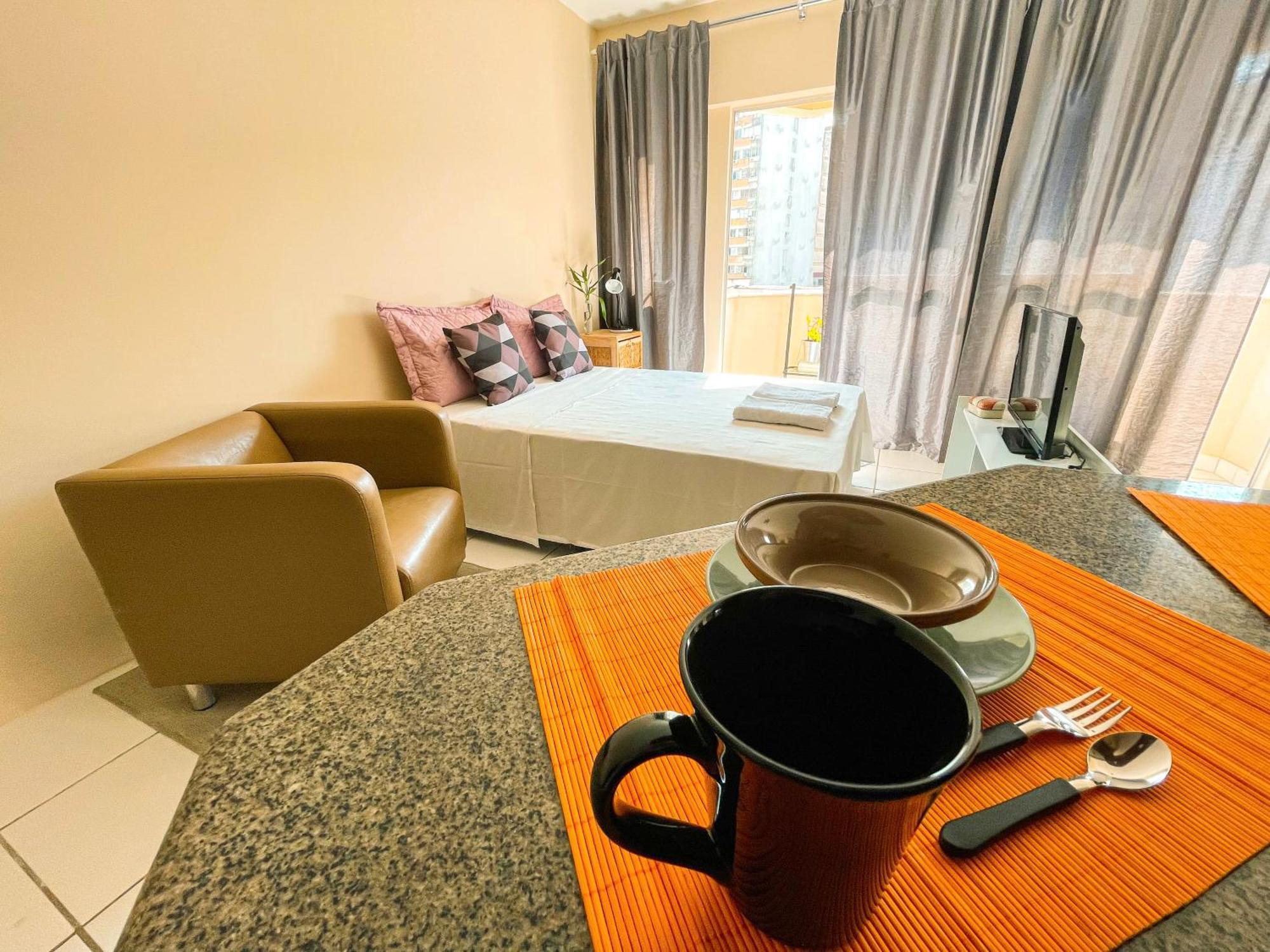 Florianópolis Studio No Centro: Piscina, Academia E Garagem N209 מראה חיצוני תמונה