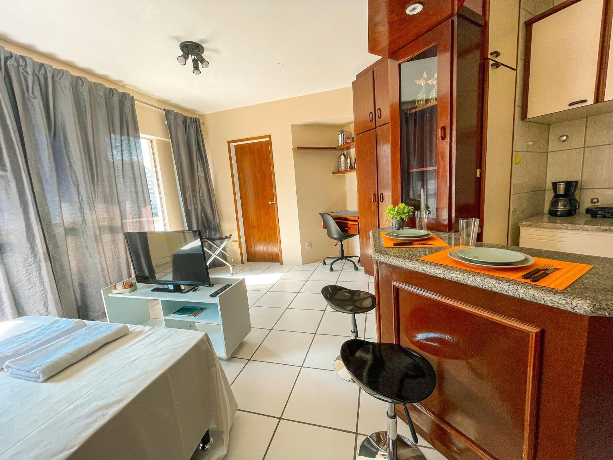 Florianópolis Studio No Centro: Piscina, Academia E Garagem N209 מראה חיצוני תמונה