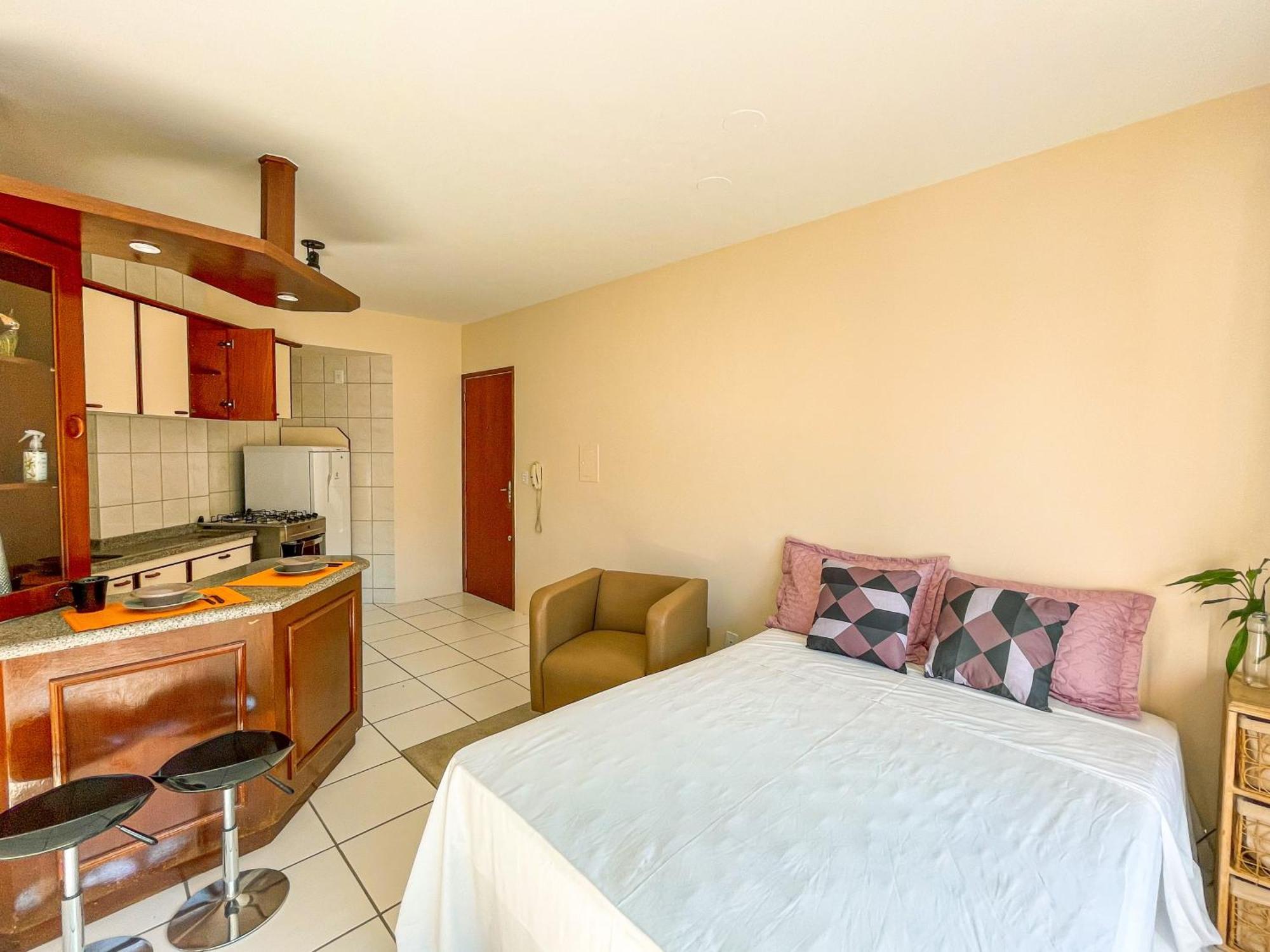 Florianópolis Studio No Centro: Piscina, Academia E Garagem N209 מראה חיצוני תמונה
